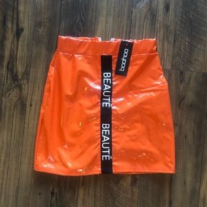 Orange Skirt $20